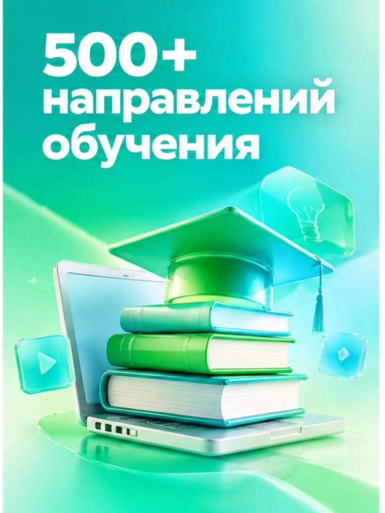 Иллюстрация к публикации «500+ направлений обучения»