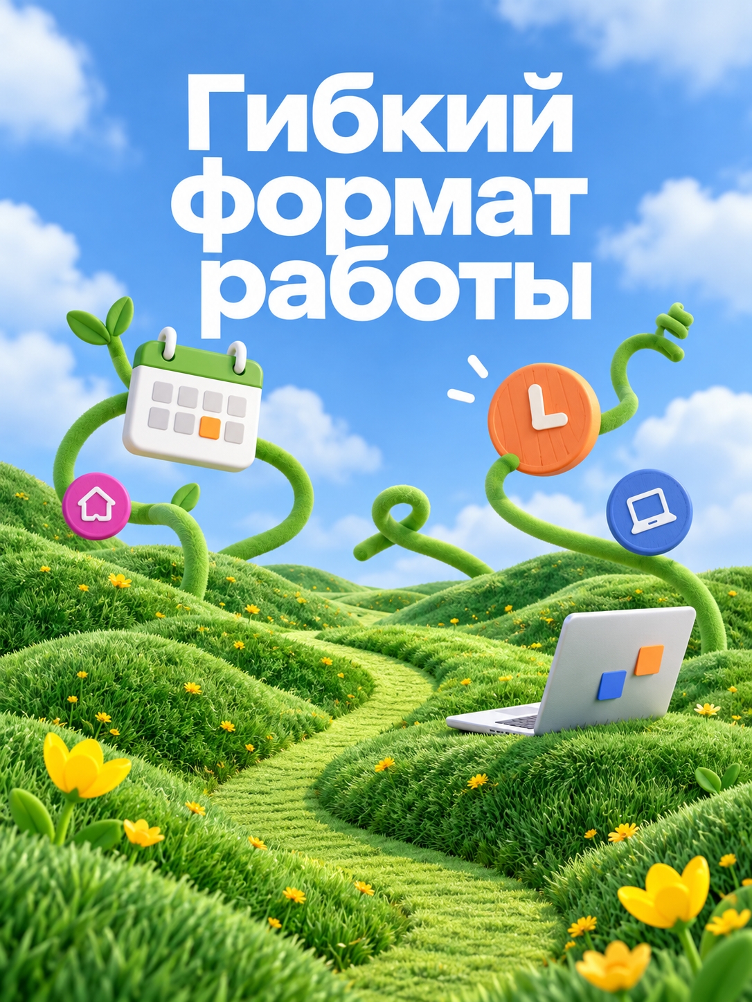 Иллюстрация к публикации «Гибкий формат работы»