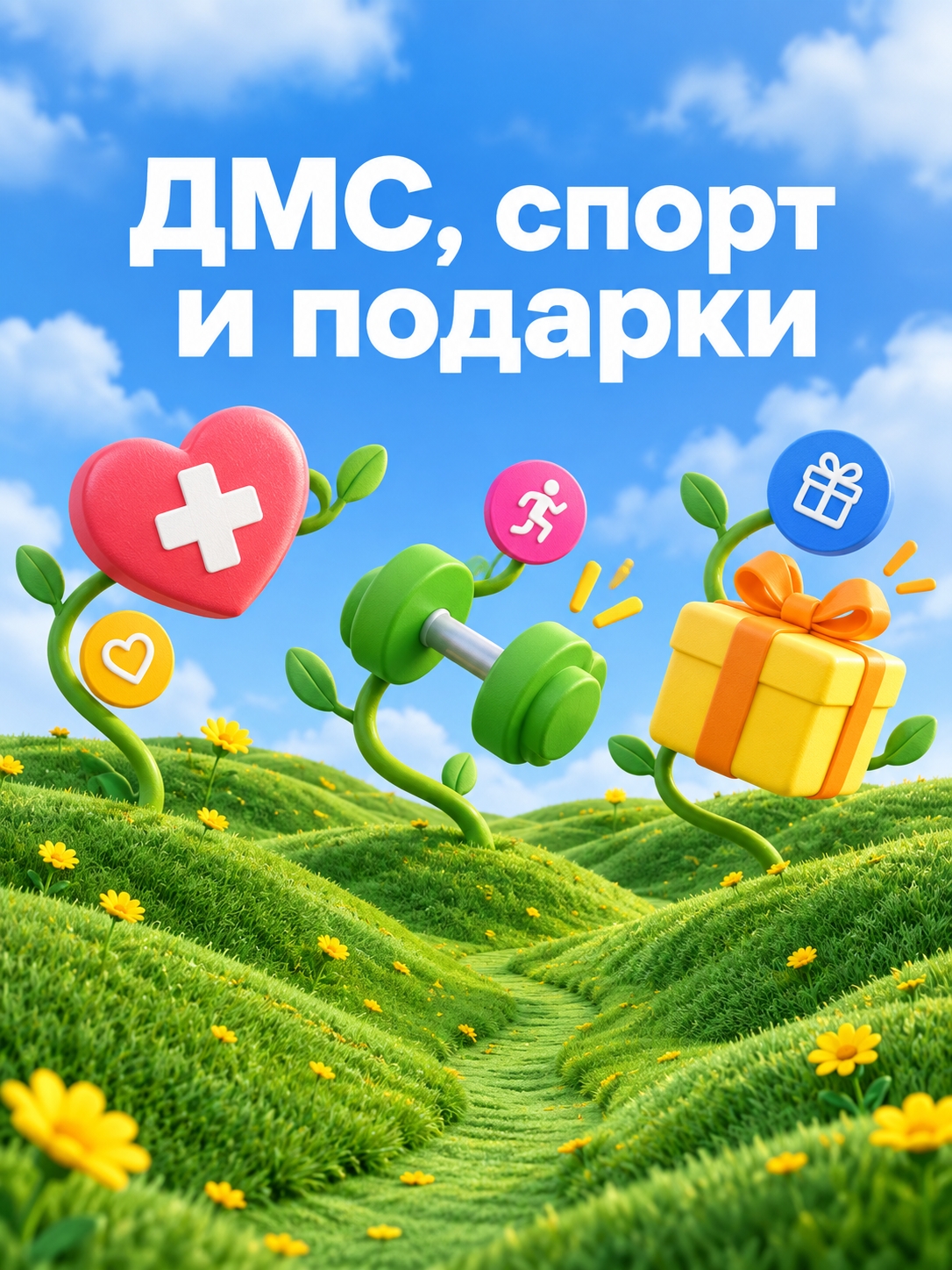 Иллюстрация к публикации «ДМС, спорт и подарки»